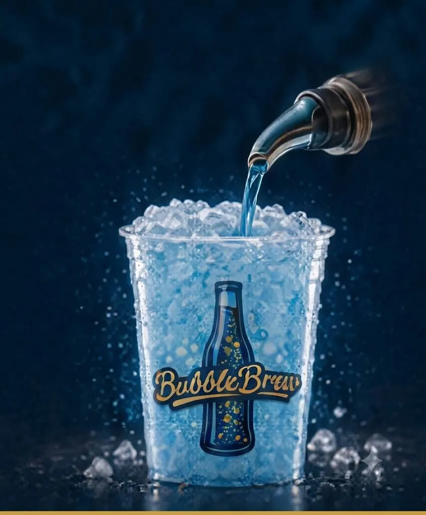 Flavor added to a custom dirty soda